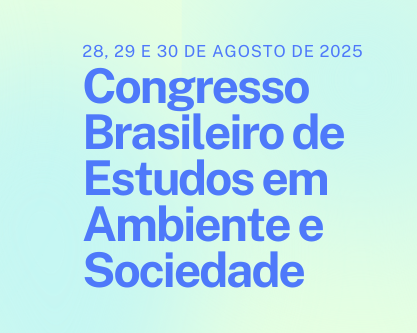 Congresso Brasileiro de Estudos em Ambiente e Sociedade - CONBEAS