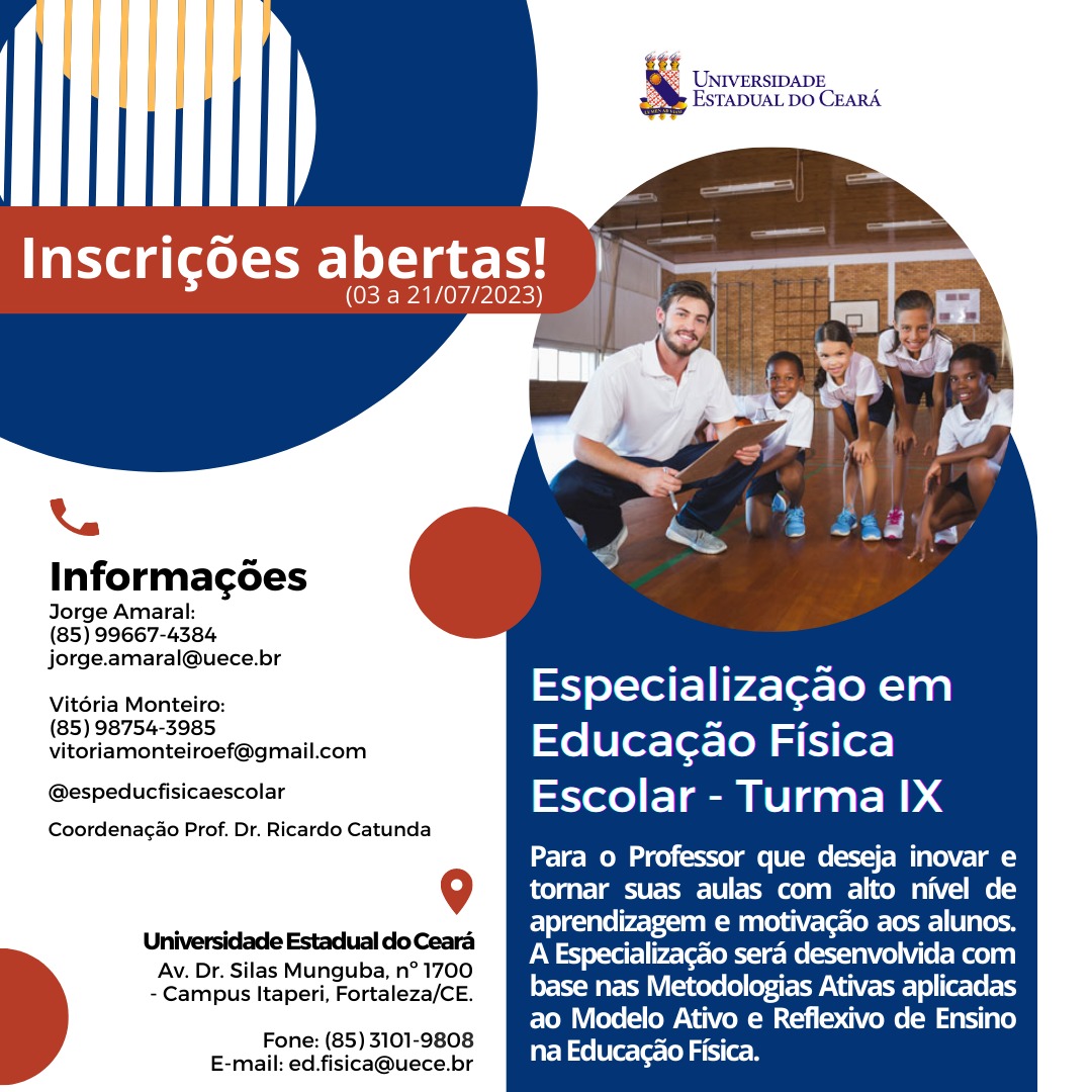 Especialização em Educação Física Escolar